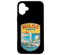 Carcasa para iPhone 16 Plus Milos Grecia Travel Souvenir City Gift