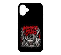 Carcasa para iPhone 16 Plus Mimirs Well Works Misterio de runas vikingas nórdicas
