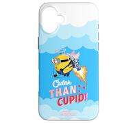 Carcasa para iPhone 16 Plus Minions Cuter Than Cupid