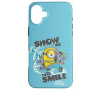 Carcasa para iPhone 16 Plus Minions & Monsters James Show Me That Smile