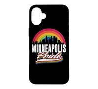 Carcasa para iPhone 16 Plus Minneapolis Minnesota LGBT Lesbian Gay Bisexual LGBTQ