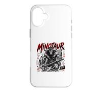 Carcasa para iPhone 16 Plus Minotauro Laberinto de Sangre Monstruo Griego Antiguo