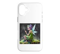 Carcasa para iPhone 16 Plus Minx Hada Dedo Medio cabaña núcleo Ciencia ficción Hechizo mágico Mal
