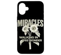 Carcasa para iPhone 16 Plus Miracles Walking In His Wonder Christian Cita Adoración