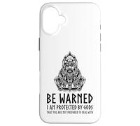 Carcasa para iPhone 16 Plus Mitología Vikinga Motivacional - Odin - Protegida por Dioses