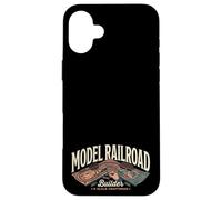 Carcasa para iPhone 16 Plus Modelo de ferrocarril Constructor N Escala Craftsman Diseño de disposición
