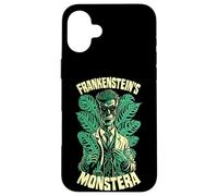 Carcasa para iPhone 16 Plus Monstera, un Jardinero Divertido de Frankenstein, Amante de Las Plantas de Halloween