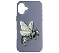 Carcasa para iPhone 16 Plus Monstruoso Glotón Señor de los Cielos Mosca Demoníaca Recortada