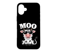 Carcasa para iPhone 16 Plus Moo Cow - Funny Farmer Cow For Men Women Kids Boys and Girls