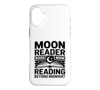 Carcasa para iPhone 16 Plus Moon Reader Book Mom Reading Beyond Midnight