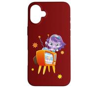 Carcasa para iPhone 16 Plus Moshi Monsters Zaffi En Televisión Poppeteer Poppet