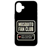 Carcasa para iPhone 16 Plus Mosquito Fan Club 942 Mosquitos Liked Your Post