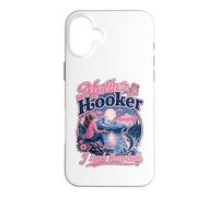 Carcasa para iPhone 16 Plus Mother Hooker Fishing Mom Funny Angler Mama Lake Life