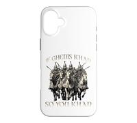 Carcasa para iPhone 16 Plus Motivo del Humor de Genghis Khan Imperio Mongol Horda Dorada