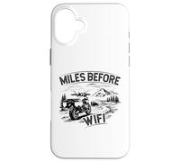 Carcasa para iPhone 16 Plus Motorista Miles Before Breakfast
