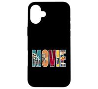Carcasa para iPhone 16 Plus Movie Buff Cinephile Crítico de Cine