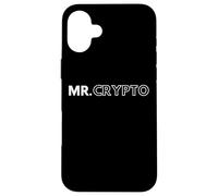Carcasa para iPhone 16 Plus Mr. Crypto Matching Cryptocurrency Husband & Wife Crypto