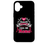 Carcasa para iPhone 16 Plus My Favorite People Call Me Meme Grandma Funny Mothers Day