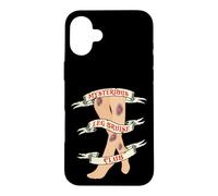 Carcasa para iPhone 16 Plus Mysterious Leg Bruise Club - Funny Clumsy Person