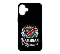 Carcasa para iPhone 16 Plus Namibian Queen Namibia Flag Proud Namibian Woman
