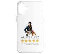 Carcasa para iPhone 16 Plus Napoleón Bonaparte - Austerlitz - Historia Francesa Meme France