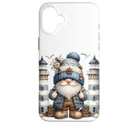 Carcasa para iPhone 16 Plus Nautical Lighthouse GNOME For Women and Men Funny Boating