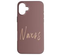 Carcasa para iPhone 16 Plus Naxos Grecia Diseño Elegante Vintage
