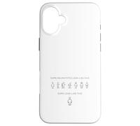 Carcasa para iPhone 16 Plus Neurodiversidad Discapacidad Invisible Autismo Diseño