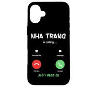 Carcasa para iPhone 16 Plus Nha Trang está Llamando y Debo IR a Vietnam de Viaje