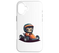 Carcasa para iPhone 16 Plus Niños Go Kart