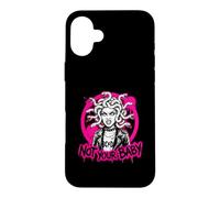 Carcasa para iPhone 16 Plus No es tu bebé Medusa Punk Actitud Feminista