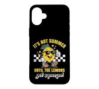 Carcasa para iPhone 16 Plus No es Verano hasta Que los Limones se expriman Limonada Retro