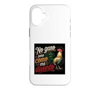 Carcasa para iPhone 16 Plus No Gano Pero como Me Divierto