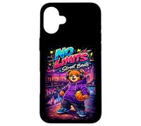 Carcasa para iPhone 16 Plus No Limits Street Beats New York Teddy Bear Street Basketball