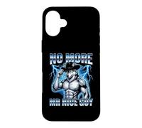 Carcasa para iPhone 16 Plus No More Mr. Nice Guy - Funny Wolf Meme Guys Novedad Cool Men