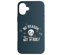 Carcasa para iPhone 16 Plus No Reason To Act My Age! Gaming Panda Pew Gamer