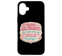 Carcasa para iPhone 16 Plus No Soy Torpe Mujeres sarcásticas incómodo Diciendo Linda Chica Divertida