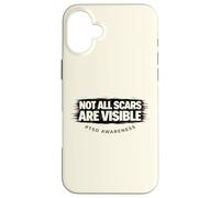 Carcasa para iPhone 16 Plus No Todas Las Cicatrices Son visibles Conciencia sobre el TEPT Fallo Invisible