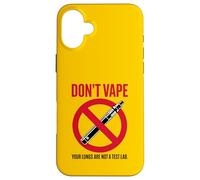 Carcasa para iPhone 16 Plus No Vape Sus Pulmones No Son Un Laboratorio De Pruebas