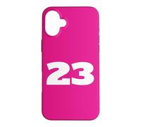 Carcasa para iPhone 16 Plus Número 23 Twenty-Three Sports Team Back Print Matching