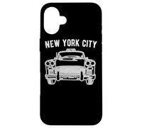 Carcasa para iPhone 16 Plus NYC Checker Taxi Cab For New York Lovers