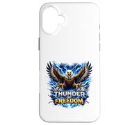 Carcasa para iPhone 16 Plus Obra de Arte de Thunder Eagle Freedom Power