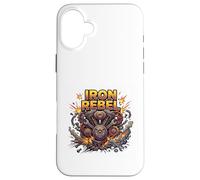 Carcasa para iPhone 16 Plus Obra de Arte mecánica de la máquina del Poder del Motor