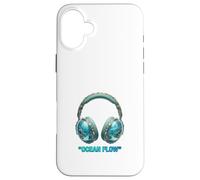 Carcasa para iPhone 16 Plus Ocean Flow Música Subacuática Coral Sound Vibe