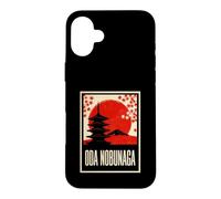 Carcasa para iPhone 16 Plus Oda Nobunaga Samurai Warlord Japón Atardecer