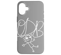 Carcasa para iPhone 16 Plus ODB OL Sucio Ba-ard Sketch Graffiti Hip Hop 90s Rap Gangsta