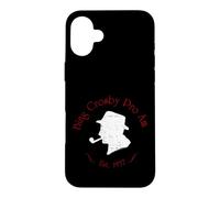 Carcasa para iPhone 16 Plus Oficial Bing Crosby Silhouette Pro Golf Red and White
