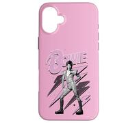 Carcasa para iPhone 16 Plus Oficial David Bowie Pink Lightning Ziggy Stardust