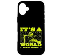 Carcasa para iPhone 16 Plus Oficial James Brown Its a Mans World Soul Music