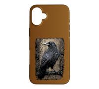 Carcasa para iPhone 16 Plus Oficial Spiral Raven Wise Gothic Fantasy